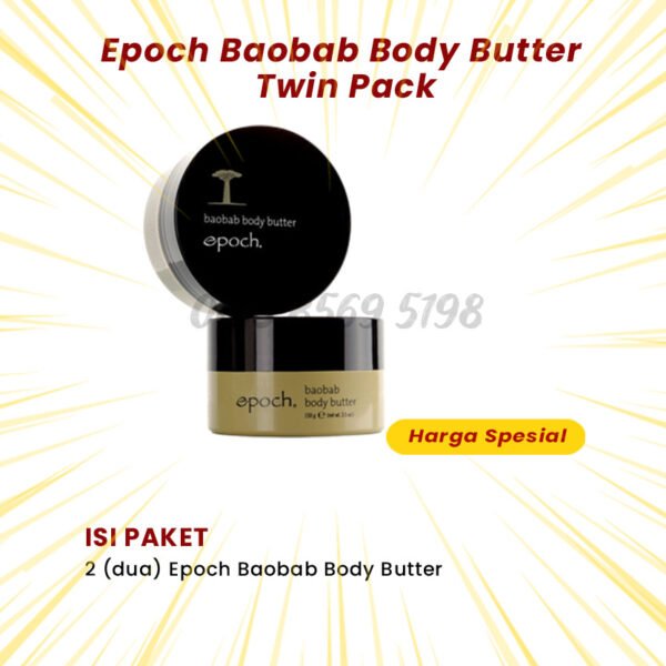 Epoch Baobab Body Butter Twin Pack