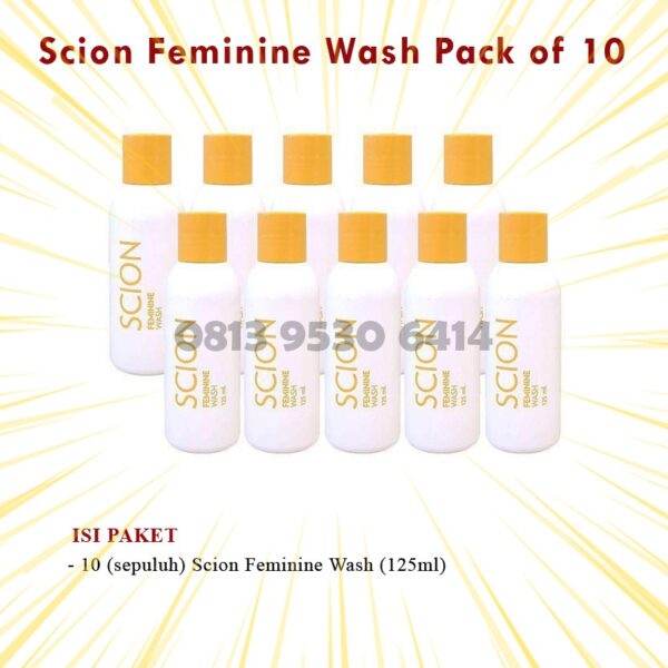 Scion Feminine Wash Pack of 10